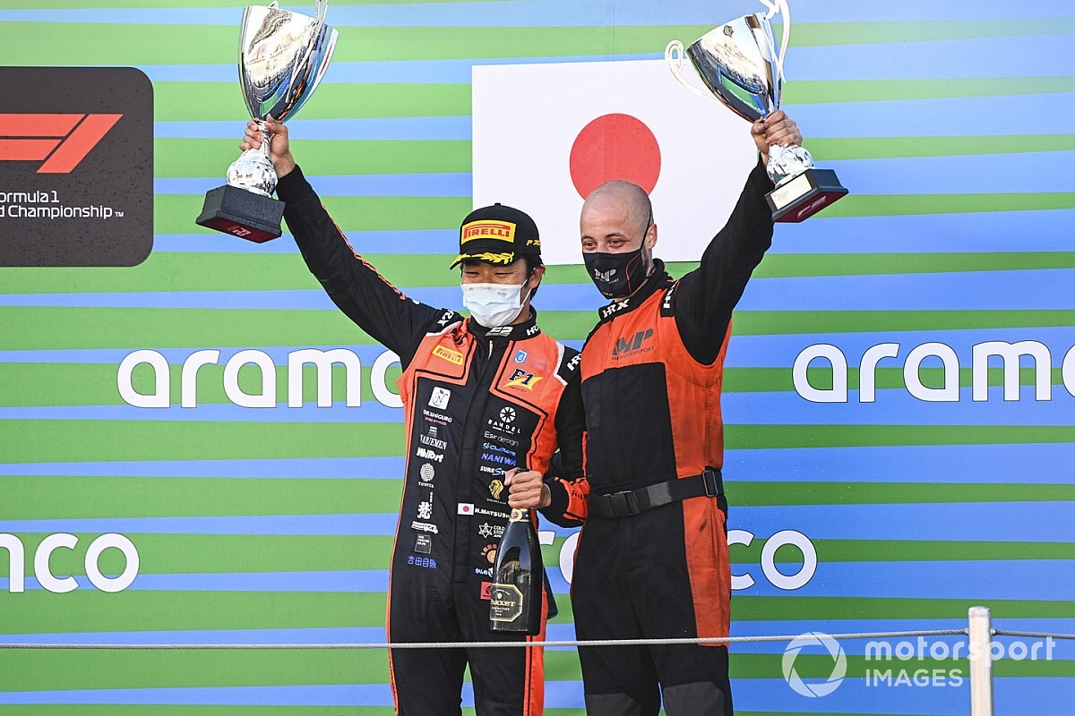 Fia F2バルセロナ レース1 松下信治 18番手スタートから驚異の大逆転優勝 角田裕毅も5位入賞 Motorsport Com 日本版 自動車情報サイト 新車 中古車 Carview