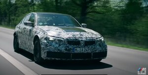 BMW、次期M3を予告　ニュルでのテスト動画を公開へ