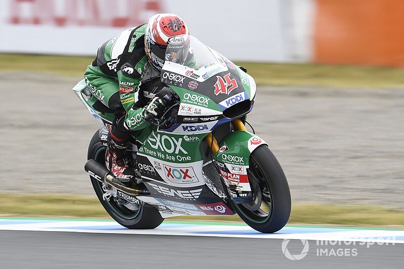 【MotoGP】日本GPMoto2予選：マリーニが圧倒的な速さでPP。長島哲太は16番手