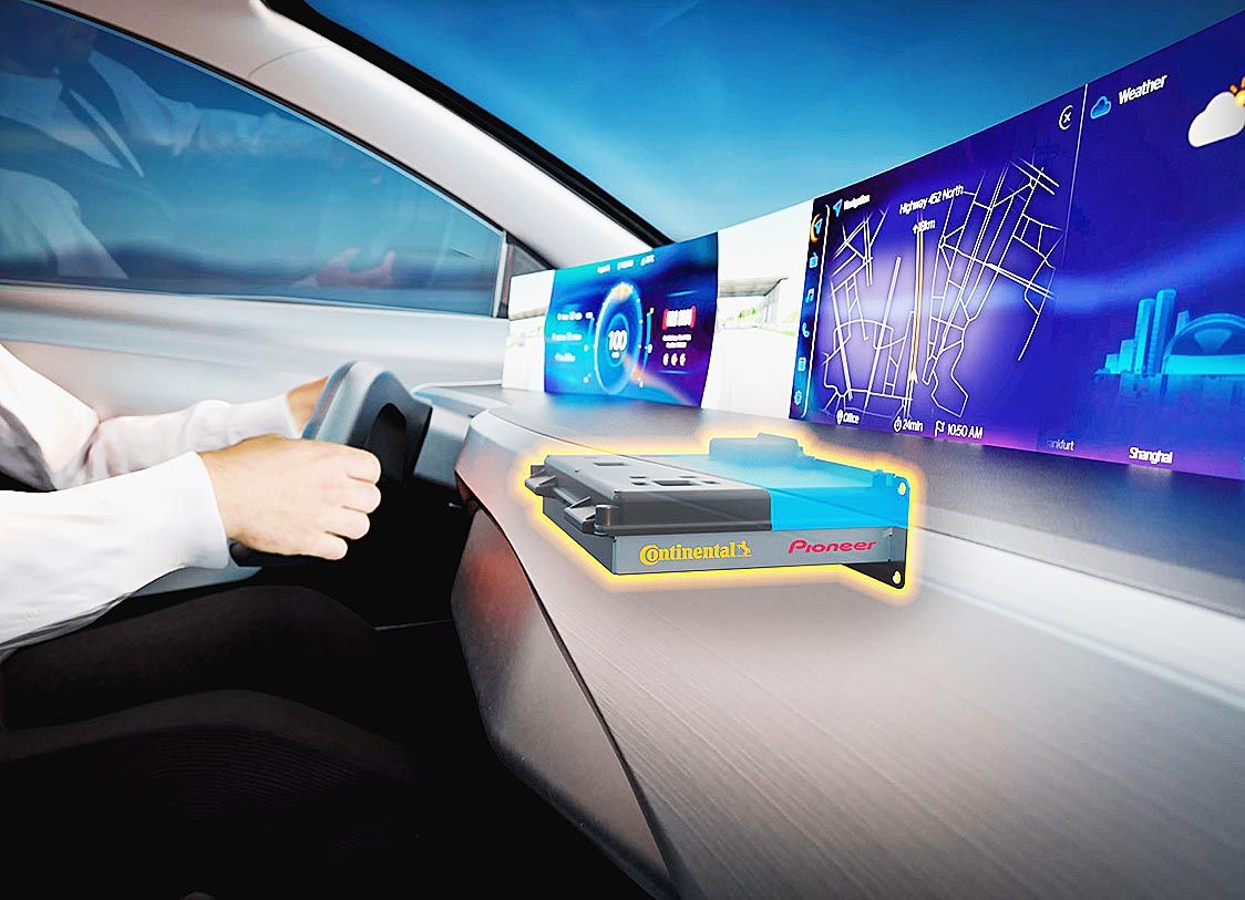 コンチネンタルとパイオニア 統合コックピット開発で協業 日刊自動車新聞 自動車情報サイト 新車 中古車 Carview