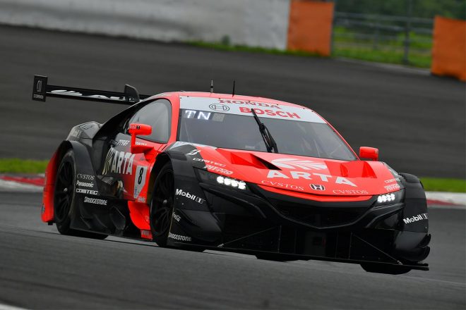 スーパーgt富士公式テスト 2日目午後はarta Nsx Gtがトップタイムでテストを締めくくる Autosport Web 自動車情報サイト 新車 中古車 Carview
