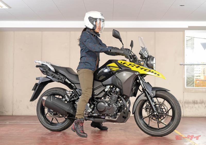 250クラスでも小柄なライダーはちょっと注意 国産オフロード アドベンチャー６車の足着きを身長159cmのライダーが実験 モーサイ 自動車情報サイト 新車 中古車 Carview