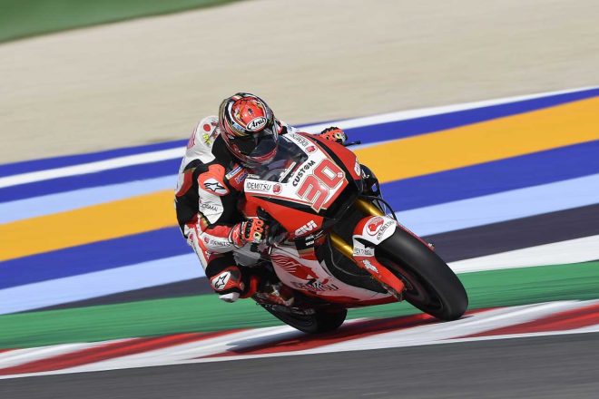 MotoGP：ミサノでトップテンを目指す中上、FP3で「さらにラップタイムを詰める」
