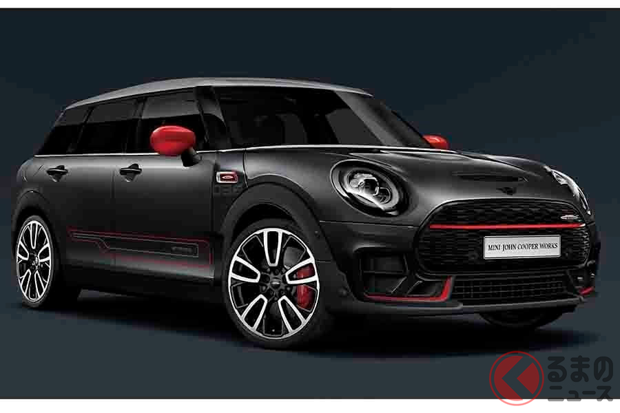 速くて広い Miniの限定車 ミニ ジョン クーパーワークス クラブマンgp インスパイアードエディション 発売 くるまのニュース 自動車情報サイト 新車 中古車 Carview