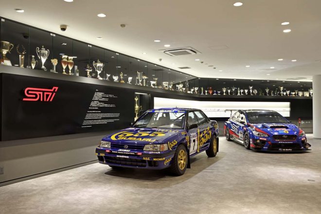 スバル、歴代WRCカーなどを展示するSTIギャラリーをリニューアル。1月6日に再オープン