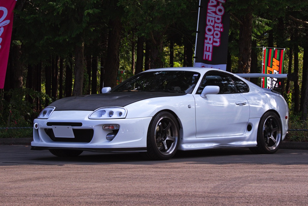2jzフルチューンをワイヤータックで魅せる 800psオーバーのjza80スープラ W Option Jamboree Web Option 自動車情報サイト 新車 中古車 Carview