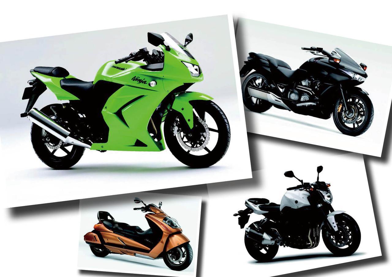 待望の250ロードスポーツ ニンジャ250r やオートマチッククルーザー Dn 01 が登場 日本バイク100年史 Vol 102 08 09年 Webアルバム Webオートバイ 自動車情報サイト 新車 中古車 Carview