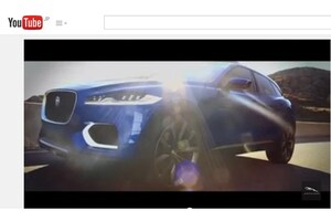 ジャガー、SUVの最新予告映像を公開