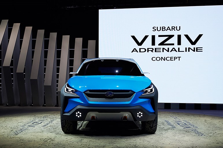 スバル ヴィジヴ アドレナリン コンセプト 発表 発売するならなるべくこのままで Carview 自動車情報サイト 新車 中古車 Carview