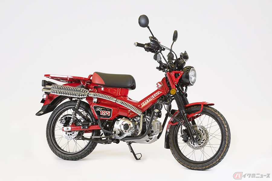 価格差約10万円 ホンダ Ct125ハンターカブ と クロスカブ の棲み分けは バイクのニュース 自動車情報サイト 新車 中古車 Carview
