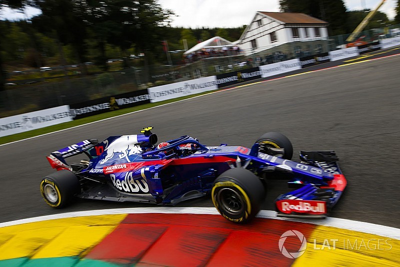 ピエール・ガスリー「マシンは良いけど、コース特性上苦戦を覚悟。土曜日雨を期待」｜F1ベルギーGP金曜日