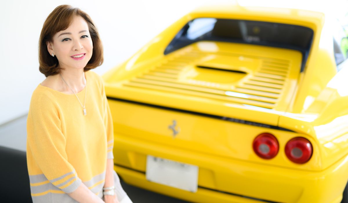 29歳 フェラーリを買う Vol 12 女優 夏樹陽子が語る フェラーリの魅力とは 前編 Gq Japan 自動車情報サイト 新車 中古車 Carview