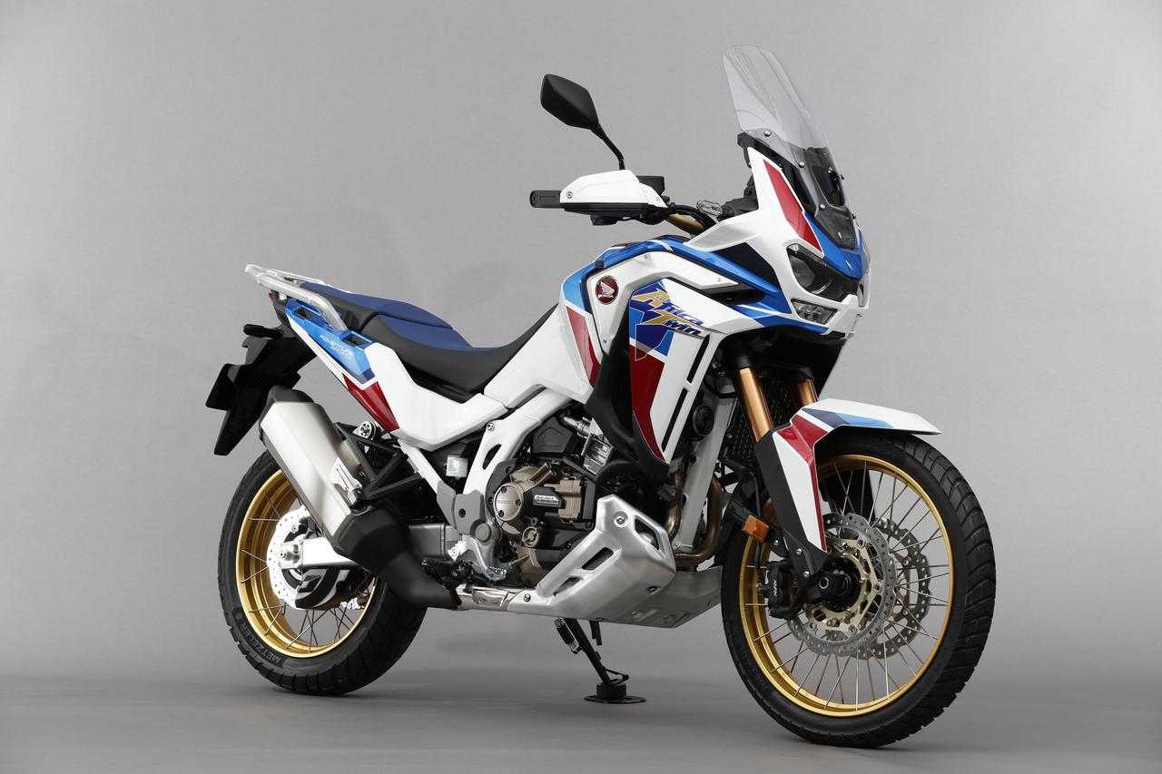 東京モーターショー19速報 Vol 1 Hondaブース出展車両 Crf1100lアフリカツイン アドベンチャースポーツes をいち早くチェック Webオートバイ 自動車情報サイト 新車 中古車 Carview
