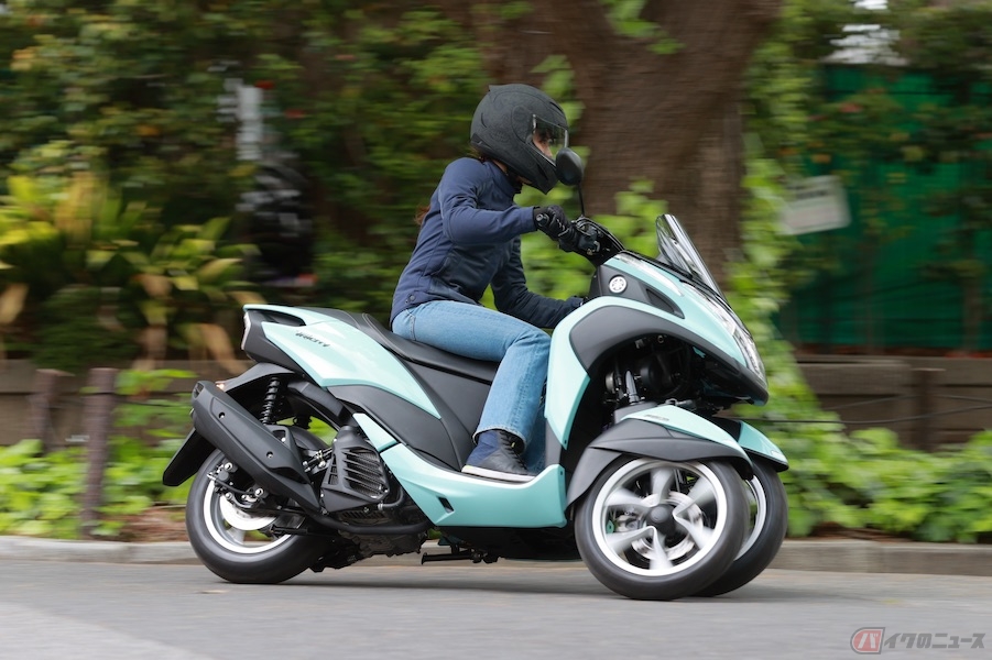 小野木里奈の 日和 3輪スクーターと2輪スクーターを家族で乗り比べてみました バイクのニュース 自動車情報サイト 新車 中古車 Carview