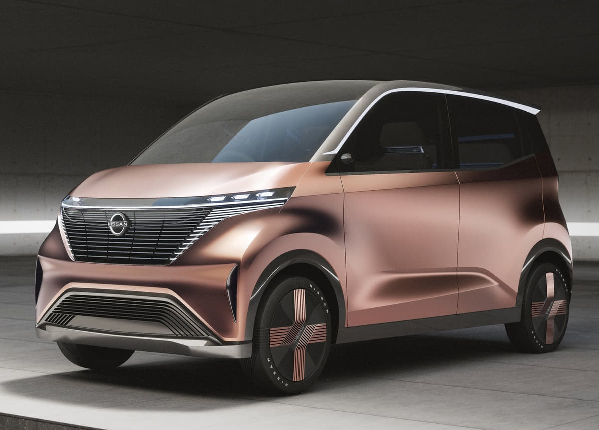 コンパクトな新evコンパクトカー ニッサン Imkが東京モーターショーで世界初公開 Auto Messe Web 自動車情報サイト 新車 中古車 Carview