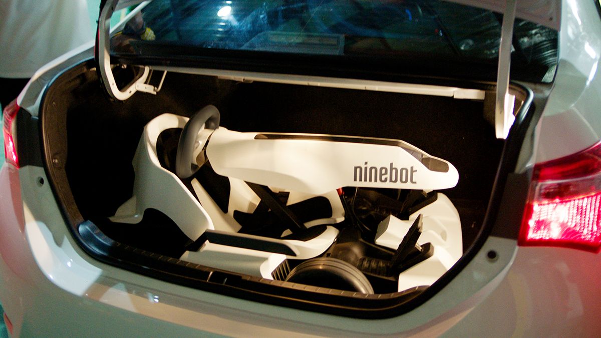 【ニュース】大人も子供も楽しめる、電動ミニレーシングカート「ナインボット・ゴーカートキット」。トランクにも収納できる！