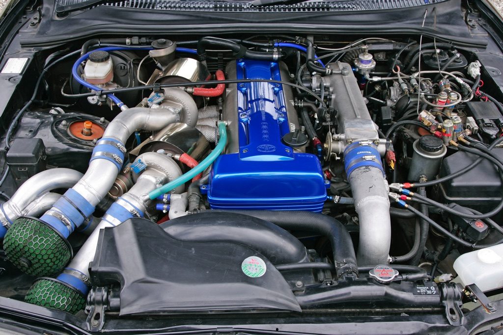 本気仕様のオーラを漂わせる漆黒のjza80スープラ直線番長 Nos全噴射時はオーバー800馬力に到達 Web Option 自動車情報サイト 新車 中古車 Carview