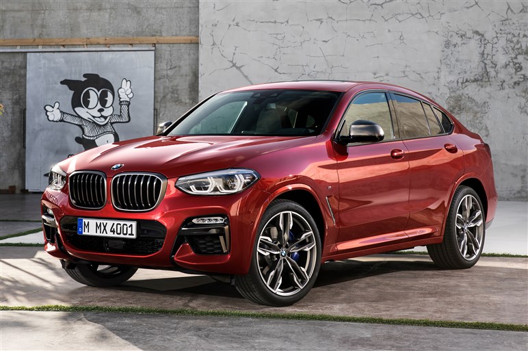 新型bmw X4発表 高性能ディーゼルのm40dもラインアップ Carview 自動車情報サイト 新車 中古車 Carview