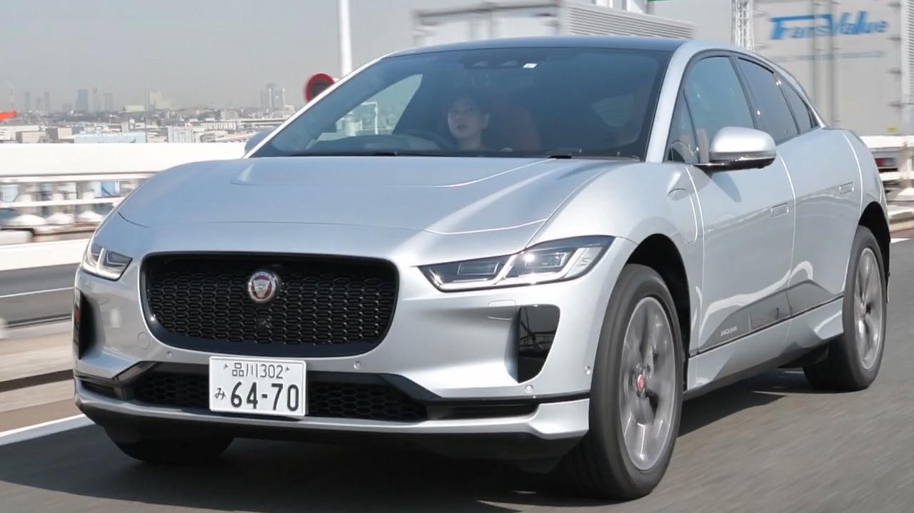 動画 竹岡 圭のクルマdeムービー ジャガーi Pace 19年4月放映 Webモーターマガジン 自動車情報サイト 新車 中古車 Carview