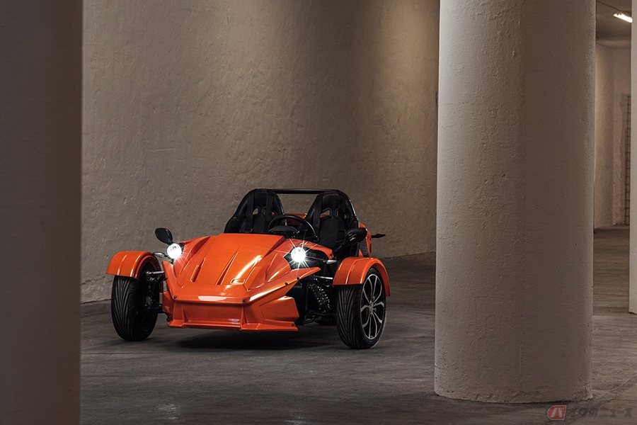カエル顔の電動3輪バイクomotion Etr その特徴とは バイクのニュース の写真 自動車情報サイト 新車 中古車 Carview